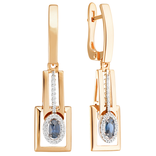 Серьги 3021836 Золото