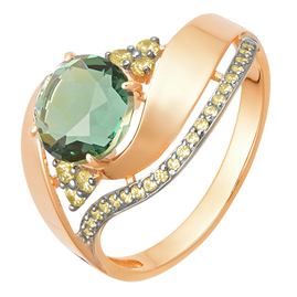 Кольцо кл2502-13 Золото