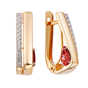 Серьги кл3644а-2 Золото