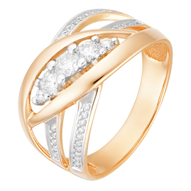 Кольцо 1012116 Золото