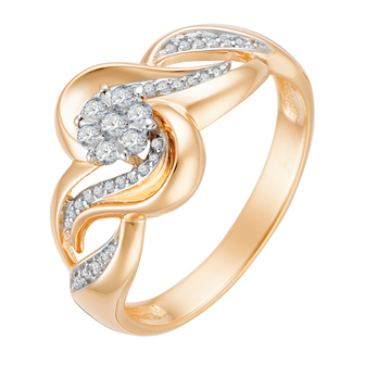 Кольцо 1011972 Золото