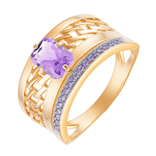 Кольцо кл3941-3 Золото