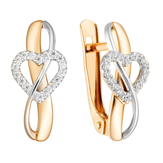 Серьги кл3692а-01 Золото