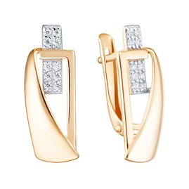 Серьги кл4257а-01 Золото