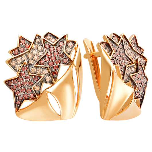 Серьги кл2639а-20 Золото