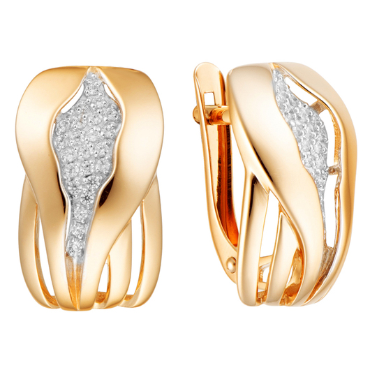 Серьги кл3904а Золото