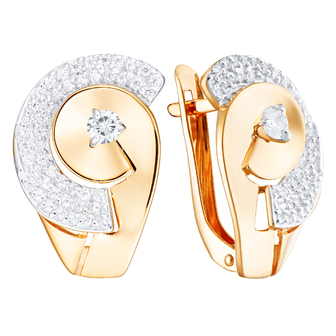 Серьги кл2914а Золото