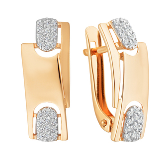 Серьги кл3068а Золото