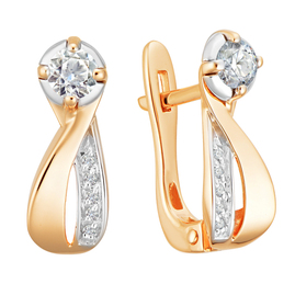 Серьги 1021777 Золото