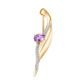 Брошь бш162-73 Золото