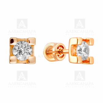 Серьги с585-62 Золото