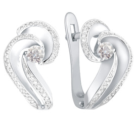 Серьги 1021833 Золото