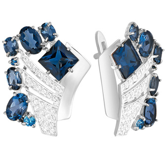 Серьги кл2579а-27 Золото