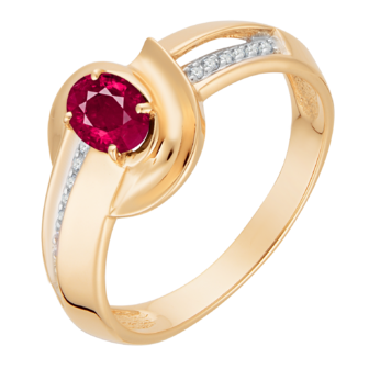 Кольцо 4012073 Золото