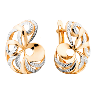 Серьги кл1593а Золото