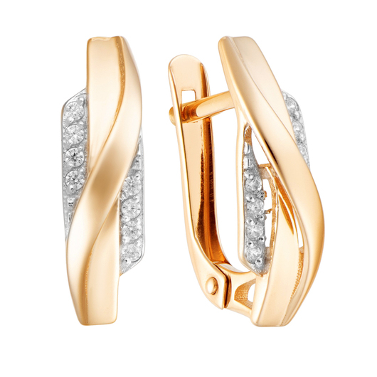 Серьги кл3878а Золото