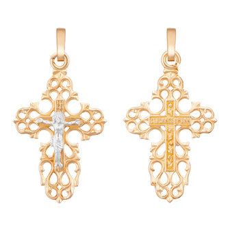 Крест Кр077 Золото