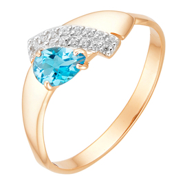 Кольцо кл3017-78 Золото