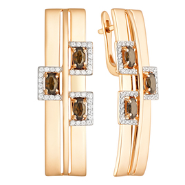 Серьги кл3452а-4 Золото