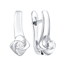 Серьги 1021904 Золото