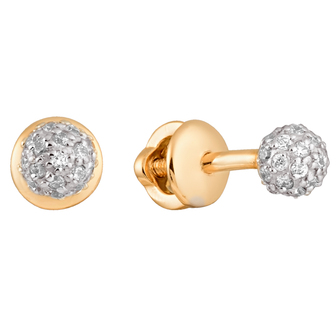 Серьги с545 Золото