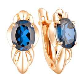 Серьги кл2826а-27 Золото