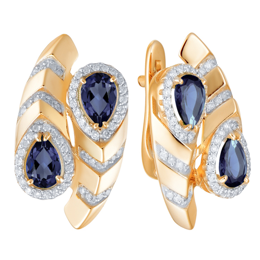 Серьги 3021985 Золото