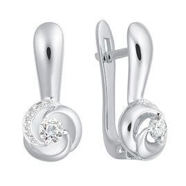 Серьги 1021789 Золото