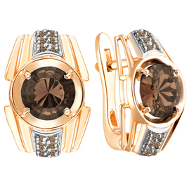 Серьги кл2797а-4 Золото