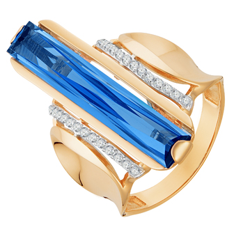 Кольцо кл3266-58 Золото