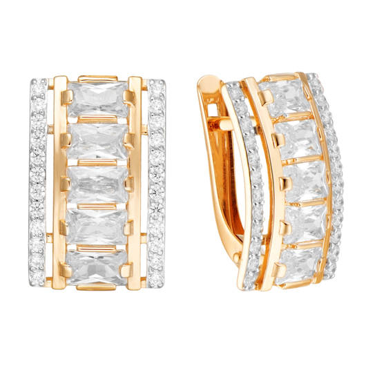 Серьги кл3843а Золото