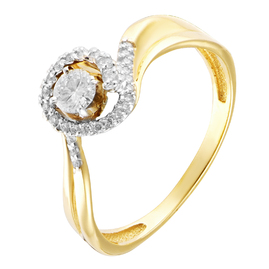 Кольцо 1012109 Золото