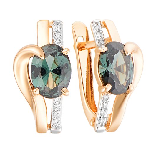 Серьги кл2949а-90 Золото