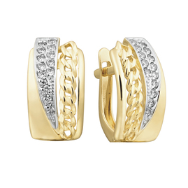 Серьги кл1634а Золото