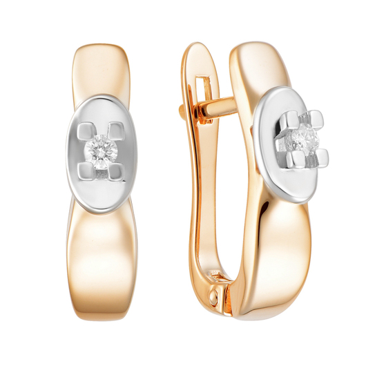 Серьги 1021890 Золото