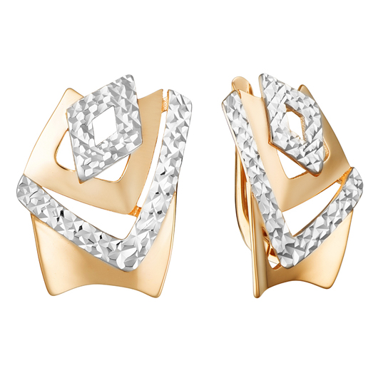 Серьги кл3792а-01 Золото