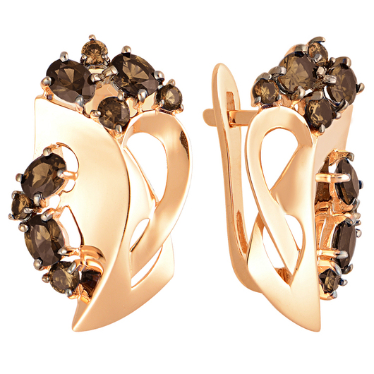 Серьги кл2455а-4 Золото