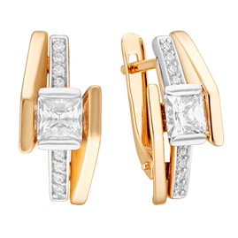 Серьги кл3460а-62 Золото