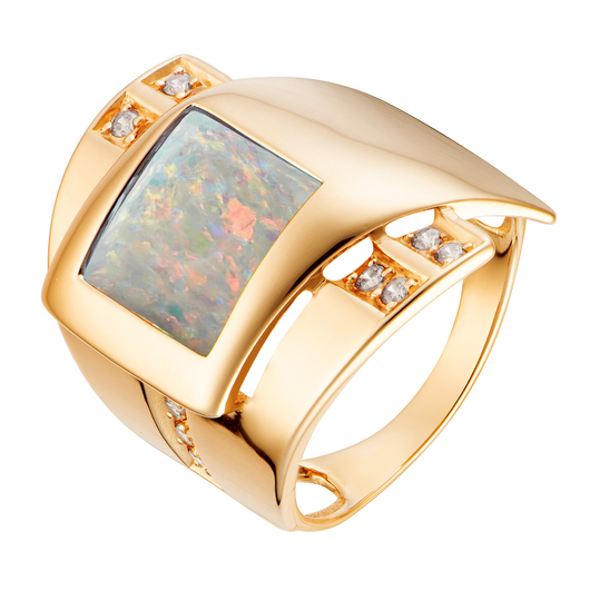 Кольцо кл3468-73 Золото