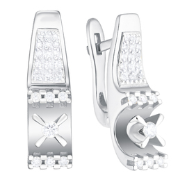 Серьги 1022029 Золото