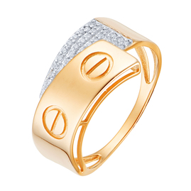 Кольцо кл3955-01 Золото