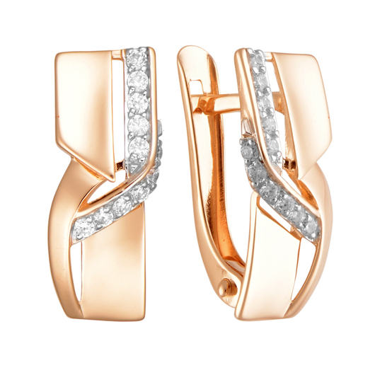 Серьги кл2839а Золото