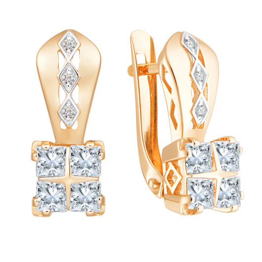 Серьги кл3110а-62 Золото