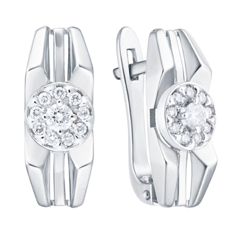 Серьги 1022025 Золото