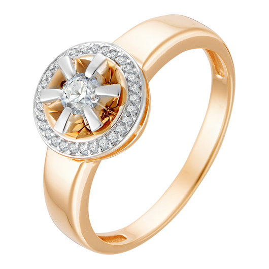 Кольцо 1011966 Золото