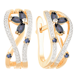 Серьги 3021265 Золото