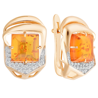 Серьги кл3159а-29 Золото