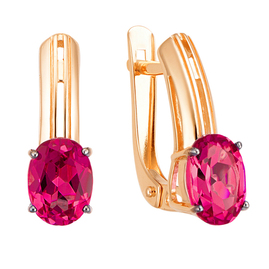 Серьги кл2876а-30 Золото