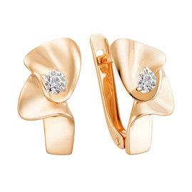 Серьги кл2932а-62 Золото