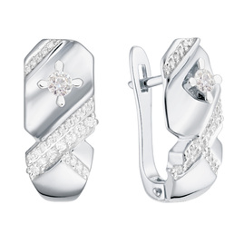 Серьги 1021875 Золото